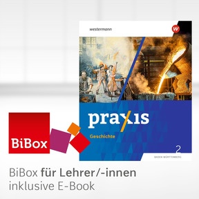 Produktabbildung zu Praxis Geschichte - Ausgabe 2025 für Baden-Württemberg - BiBox - Das digitale Unterrichtssystem 2 - Einzellizenz für Lehrer/-innen (Dauerlizenz)