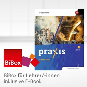Produktabbildung zu Praxis Geschichte - Ausgabe 2025 für Baden-Württemberg - BiBox - Das digitale Unterrichtssystem 2 - Kollegiumslizenz für Lehrer/-innen (Dauerlizenz)