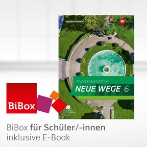 Produktabbildung zu Mathematik Neue Wege SI - Ausgabe 2023 für Niedersachsen - BiBox - Das digitale Unterrichtssystem 6 - Einzellizenz für Schüler/-innen (1 Schuljahr)