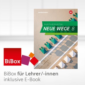Produktabbildung zu Mathematik Neue Wege SI - Ausgabe 2023 für Niedersachsen - BiBox - Das digitale Unterrichtssystem 8 - Einzellizenz für Lehrer/-innen (Dauerlizenz)