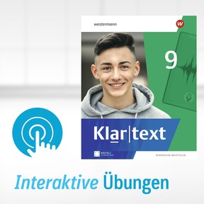 Produktabbildung zu Klartext - Differenzierende Ausgabe 2022 für Nordrhein-Westfalen - Interaktive Übungen 9 - Einzellizenz (1 Schuljahr)