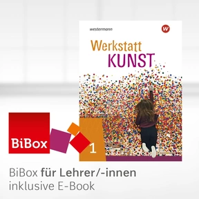 Produktabbildung zu Werkstatt Kunst - Ausgabe 2020 - BiBox - Das digitale Unterrichtssystem 1 - Kollegiumslizenz für Lehrer/-innen (Dauerlizenz)