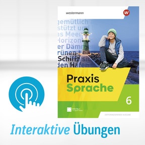 Produktabbildung zu Praxis Sprache - Allgemeine Ausgabe 2025 - Interaktive Übungen 6 - Einzellizenz (1 Schuljahr)
