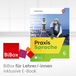 Produktabbildung zu Praxis Sprache - Allgemeine Ausgabe 2025 - BiBox - Das digitale Unterrichtssystem 6 - Einzellizenz für Lehrer/-innen (Dauerlizenz)