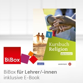 Produktabbildung zu Kursbuch Religion elementar - Ausgabe 2026 - BiBox - Das digitale Unterrichtssystem 1 - Einzellizenz für Lehrer/-innen (Dauerlizenz)