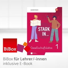 Produktabbildung zu Stark in ... Gesellschaftslehre - Ausgabe 2026 - BiBox - Das digitale Unterrichtssystem 1 - Einzellizenz für Lehrer/-innen (Dauerlizenz)