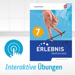 Produktabbildung zu Erlebnis Mathematik - Ausgabe Nordrhein-Westfalen 2024 - Interaktive Übungen 7