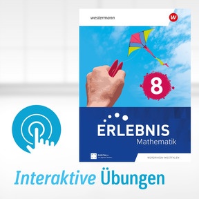 Produktabbildung zu Erlebnis Mathematik - Ausgabe Nordrhein-Westfalen 2024 - Interaktive Übungen 8