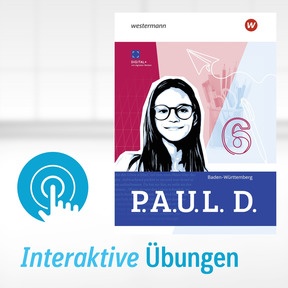 Produktabbildung zu P.A.U.L. D. - Persönliches Arbeits- und Lesebuch Deutsch für Gymnasien - Ausgabe 2025 für Baden-Württemberg - Interaktive Übungen 6 - Einzellizenz (1 Schuljahr)