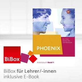 Produktabbildung zu PHOENIX - Der etwas andere Weg zur Pädagogik - Erziehungswissenschaft in der gymnasialen Oberstufe - Ausgabe 2020 - BiBox - Das digitale Unterrichtssystem 1 - Einzellizenz für Lehrer/-innen (Dauerlizenz)