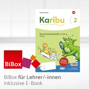 Produktabbildung zu Karibu - Ausgabe 2024 - BiBox - Das digitale Unterrichtssystem Fördern 2 und Inklusiv B - Einzellizenz für Lehrer/-innen (Dauerlizenz)