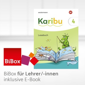 Produktabbildung zu Karibu - Ausgabe 2024 - BiBox - Das digitale Unterrichtssystem Lesebuch 4 - Einzellizenz für Lehrer/-innen (Dauerlizenz)