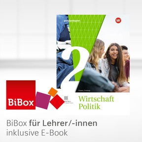 Produktabbildung zu Wirtschaft-Politik - Arbeitsbücher für Gymnasien in Nordrhein-Westfalen Ausgabe 2025 - BiBox - Das digitale Unterrichtssystem 2 - Einzellizenz für Lehrer/-innen (Dauerlizenz)