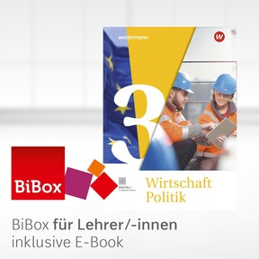 Produktabbildung zu Wirtschaft-Politik - Arbeitsbücher für Gymnasien in Nordrhein-Westfalen Ausgabe 2025 - BiBox - Das digitale Unterrichtssystem 3 - Einzellizenz für Lehrer/-innen (Dauerlizenz)