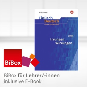 Produktabbildung zu EinFach Digital - Unterrichtsmodelle EinFach Deutsch - Theodor Fontane: Irrungen, Wirrungen - Einzellizenz für Lehrer/-innen (Dauerlizenz)