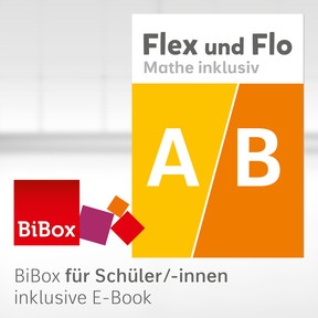 Produktabbildung zu Flex und Flo - Mathematik inklusiv - Ausgabe 2021 - BiBox – Das digitale Unterrichtssystem A & B - Einzellizenz für Schüler/-innen (1 Schuljahr)