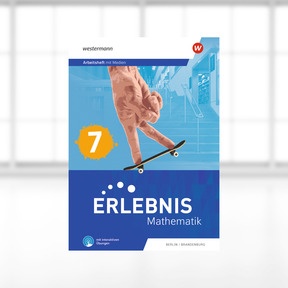 Produktabbildung zu Erlebnis Mathematik – Ausgabe 2026 für Berlin/Brandenburg - Digitales Arbeitsheft 7 mit Medien und Interaktiven Übungen