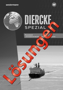Produktabbildung zu Diercke Spezial – Aktuelle Ausgabe für die Sekundarstufe II - Lösungen Russland - Download