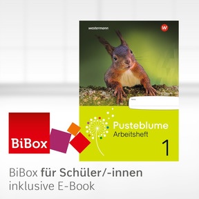Produktabbildung zu Pusteblume Sachunterricht - Ausgabe 2026 - BiBox - Das digitale Unterrichtssystem 1 - Klassensatz PrintPlus (1 Schuljahr)