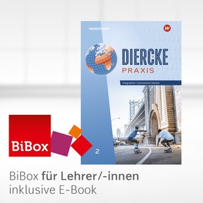 Produktabbildung zu Diercke Praxis SI - Arbeits- und Lernbuch: Aktuelle Ausgabe für Gymnasien in Hessen - BiBox - Das digitale Unterrichtssystem 2 - Kollegiumslizenz für Lehrer/-innen (Dauerlizenz)