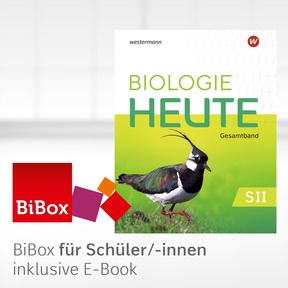 Produktabbildung zu Biologie heute SII - Ausgabe 2025 für die östlichen Bundesländer - BiBox - Das digitale Unterrichtssystem - Einzellizenz für Schüler/-innen PrintPlus (1 Schuljahr)