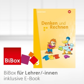 Produktabbildung zu Denken und Rechnen - Ausgabe 2025 für Grundschulen in den östlichen Bundesländern - BiBox - Das digitale Unterrichtssystem 3 - Einzellizenz für Lehrer/-innen (Dauerlizenz)