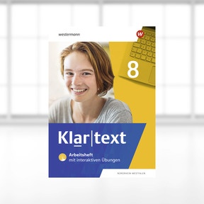 Produktabbildung zu Klartext - Differenzierende Ausgabe 2022 für Nordrhein-Westfalen - Digitales Arbeitsheft mit Interaktiven Übungen 8