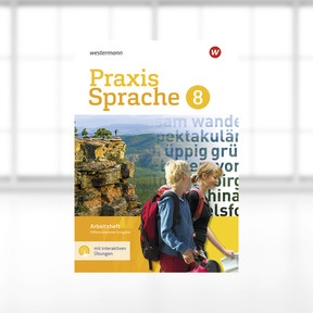 Produktabbildung zu Praxis Sprache - Differenzierende Ausgabe 2017 - Digitales Arbeitsheft mit Interaktiven Übungen 8