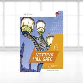 Produktabbildung zu Notting Hill Gate - Aktuelle Ausgabe - Digitales Workbook mit Interaktiven Übungen 6 mit Audio-Download