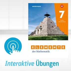 Produktabbildung zu Elemente der Mathematik SI - Ausgabe 2025 für Berlin und Brandenburg - Interaktive Übungen 7 - Einzellizenz (1 Schuljahr)