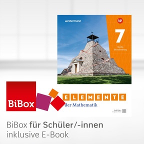 Produktabbildung zu Elemente der Mathematik SI - Ausgabe 2025 für Berlin und Brandenburg - BiBox - Das digitale Unterrichtssystem 7 - Einzellizenz für Schüler/-innen (1 Schuljahr)