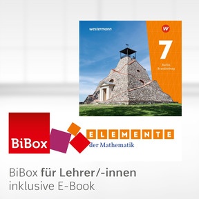 Produktabbildung zu Elemente der Mathematik SI - Ausgabe 2025 für Berlin und Brandenburg - BiBox - Das digitale Unterrichtssystem 7 - Einzellizenz für Lehrer/-innen (Dauerlizenz)