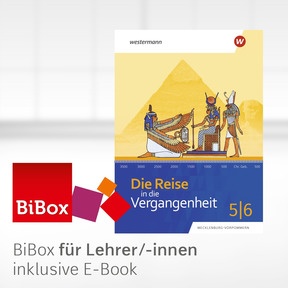 Produktabbildung zu Die Reise in die Vergangenheit - Ausgabe 2023 für Mecklenburg-Vorpommern - BiBox - Das digitale Unterrichtssystem 5/6 - Kollegiumslizenz für Lehrer/-innen (Dauerlizenz)