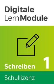 Produktabbildung zu Digitale Lernmodule - Schreiben I - Schullizenz