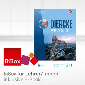 Produktabbildung zu Diercke Praxis SII - Arbeits- und Lernbuch - Ausgabe Nordrhein-Westfalen 2026 - BiBox - Das digitale Unterrichtssystem Qualifikationsphase - Kollegiumslizenz für Lehrer/-innen (1 Schuljahr)