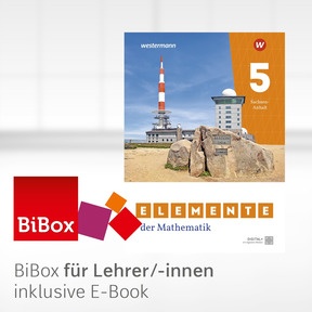 Produktabbildung zu Elemente der Mathematik SI - Ausgabe 2026 für Sachsen-Anhalt - BiBox - Das digitale Unterrichtssystem 5 - Kollegiumslizenz für Lehrer/-innen (Dauerlizenz)
