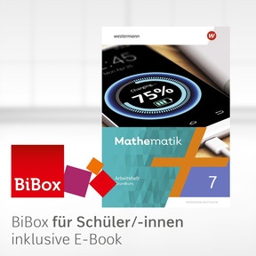 Produktabbildung zu Mathematik - Ausgabe 2022 für Nordrhein-Westfalen - Digitales Arbeitsheft 7G