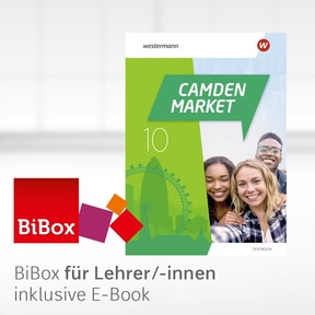 Produktabbildung zu Camden Market - Ausgabe 2020 - BiBox - Das digitale Unterrichtssystem 10 - Kollegiumslizenz für Lehrer/-innen (Dauerlizenz)