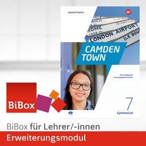 Produktabbildung zu Camden Town – Allgemeine Ausgabe 2020 für Gymnasien - BiBox – Das digitale Unterrichtssystem Erweiterungsmodul Lernerfolgskontrollen 7 - Kollegiumslizenz für Lehrer/-innen (Dauerlizenz)