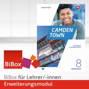 Produktabbildung zu Camden Town – Allgemeine Ausgabe 2020 für Gymnasien - BiBox – Das digitale Unterrichtssystem Erweiterungsmodul Lernerfolgskontrollen 8 - Einzellizenz für Lehrer/-innen (Dauerlizenz)