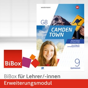 Produktabbildung zu Camden Town – Allgemeine Ausgabe 2020 für Gymnasien - BiBox – Das digitale Unterrichtssystem Erweiterungsmodul Lernerfolgskontrollen 9 (G8) - Einzellizenz für Lehrer/-innen (Dauerlizenz)