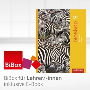 Produktabbildung zu bioskop SI - Aktuelle Ausgabe für Bayern - BiBox - Das digitale Unterrichtssystem 9 - Einzellizenz für Lehrer/-innen (Dauerlizenz)