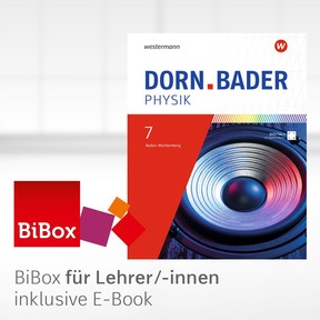 Produktabbildung zu Dorn / Bader Physik SI - Ausgabe 2026 für Baden-Württemberg - BiBox - Das digitale Unterrichtssystem 7 - Kollegiumslizenz für Lehrer/-innen (1 Schuljahr)