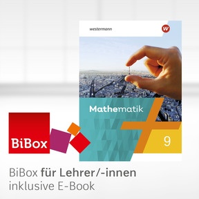 Produktabbildung zu Mathematik - Ausgabe 2023 für Berlin, Brandenburg, Sachsen-Anhalt, Thüringen, 7. - 10. Schuljahr - BiBox - Das digitale Unterrichtssystem 9 - Kollegiumslizenz für Lehrer/-innen (1 Schuljahr)
