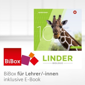 Produktabbildung zu LINDER Biologie SI - Aktuelle Ausgabe für Sachsen - BiBox - Das digitale Unterrichtssystem 10 - Kollegiumslizenz für Lehrer/-innen (Dauerlizenz)