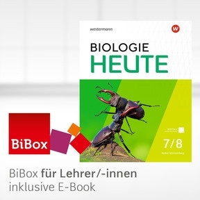 Produktabbildung zu Biologie heute SI - Ausgabe 2026 für Baden-Württemberg - BiBox – Das digitale Unterrichtssystem 7/8 - Einzellizenz für Lehrer/-innen (Dauerlizenz)