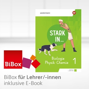 Produktabbildung zu Stark in … Biologie/Physik/Chemie - Ausgabe 2026 - BiBox - Das digitale Unterrichtssystem 1 - Einzellizenz für Lehrer/-innen (Dauerlizenz)