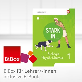 Produktabbildung zu Stark in … Biologie/Physik/Chemie - Ausgabe 2026 - BiBox - Das digitale Unterrichtssystem 1 - Kollegiumslizenz für Lehrer/-innen (1 Schuljahr)