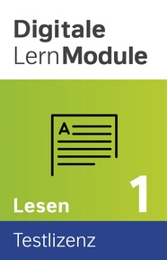 Produktabbildung zu Digitale Lernmodule - Deutsch - Lesen I - Testlizenz