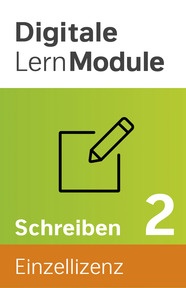 Produktabbildung zu Digitale Lernmodule - Deutsch - Schreiben II - Einzellizenz für Schüler/-innen